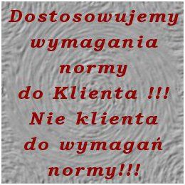 Dostosowanie do ISO